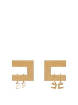 ELISABETTA FRANCHI: Orecchini - Orecchini logo