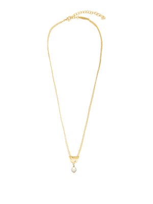 FERRAGAMO: Collier - Colliers - Or