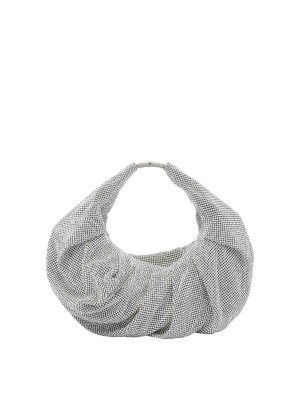 BENEDETTA BRUZZICHES: Handtaschen - Shopper - Silber