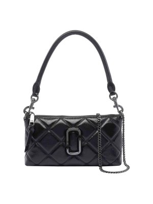 MARC JACOBS: shoulder bags - The Quilted Snapshot Convertible Shoulder Bag