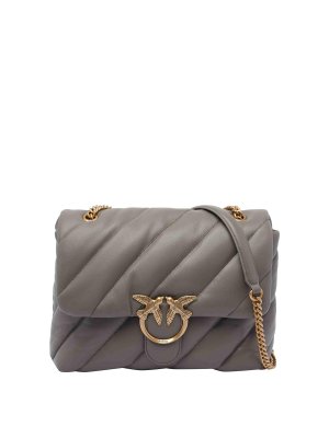 Pinko: cross body bags - Big Love One Classic Puffer Crossbody Bag