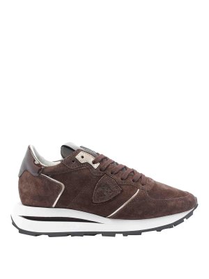 PHILIPPE MODEL: Chaussures de sport - Baskets - Marron