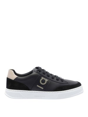 FERRAGAMO: Sneaker - Sneaker - Schwarz