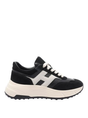 HOGAN: trainers - Black Hi-Fi Sneakers