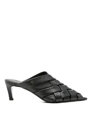 ANINE BING: Mules - Mules - Schwarz
