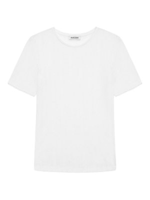 ANINE BING: Camisetas - Camiseta - Blanco