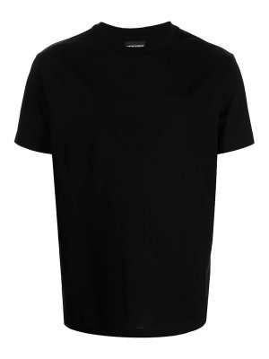 EMPORIO ARMANI: T-shirts - T-Shirt - Schwarz