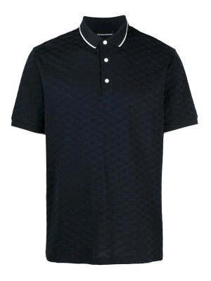 EMPORIO ARMANI: Pull col rond - Pull Col Rond - Bleu