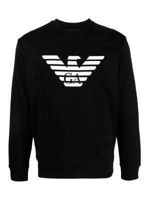 EMPORIO ARMANI: Sweatshirts und Pullover - Sweatshirt - Schwarz