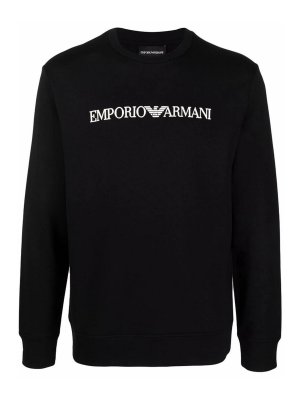 EMPORIO ARMANI: Sweatshirts und Pullover - Sweatshirt - Schwarz
