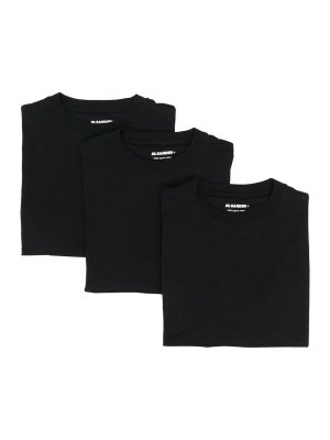 JIL SANDER: Camisetas - Camiseta - Negro