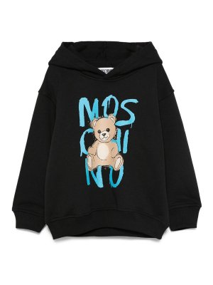 MOSCHINO: Sweatshirts & Pulls - Sweat-Shirts - Noir