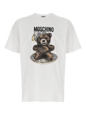 MOSCHINO: Camisetas - Camiseta - Blanco