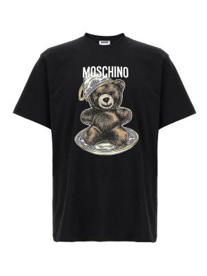 MOSCHINO: Camisetas - Camiseta - Negro