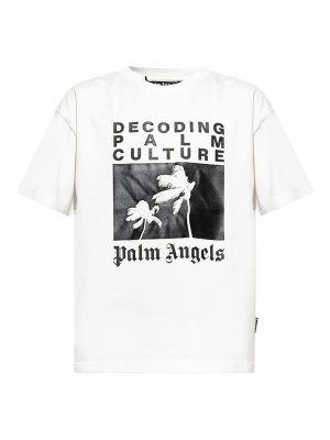 Palm Angels: Tシャツ - Tシャツ - 白