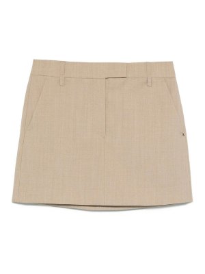 SPORTMAX: Faldas media pierna y semilargas - Falda Semilarga - Beis