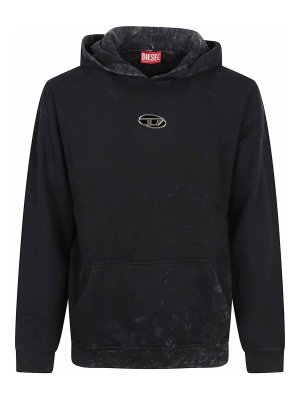 DIESEL: スウェット＆セーター - スウェットシャツ/セーター - 黒