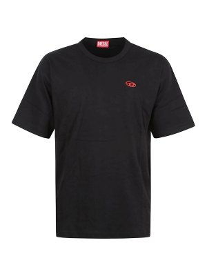 DIESEL: U-Boot-Ausschnitt - U-Boot-Pullover - Rot