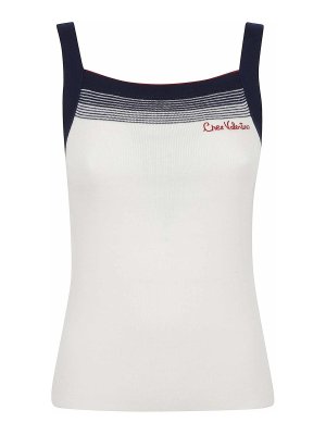 VALENTINO GARAVANI: U-Boot-Ausschnitt - U-Boot-Pullover - Dunkelblau