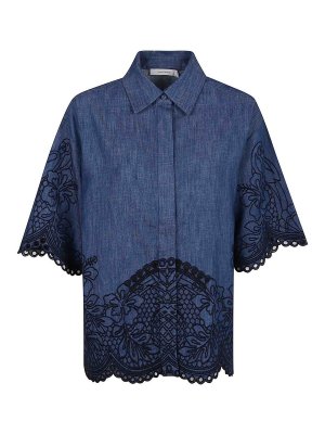 ZIMMERMANN: Chemises - Chemise - Denim