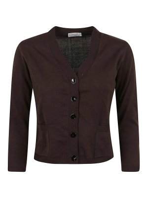 CHARLOTT: カーディガン - カーディガン - ダークブラウン