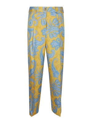ETRO: pantaloni casual - Pantaloni stampati