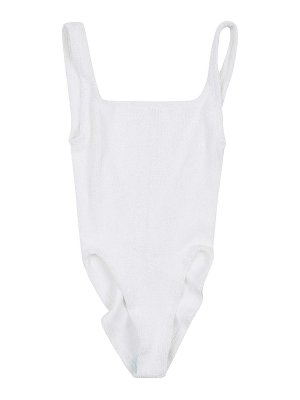 HUNZA G: Badeanzüge - Badeanzug - Weiß
