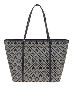 TORY BURCH: トートバッグ - トートバッグ - ダークブルー