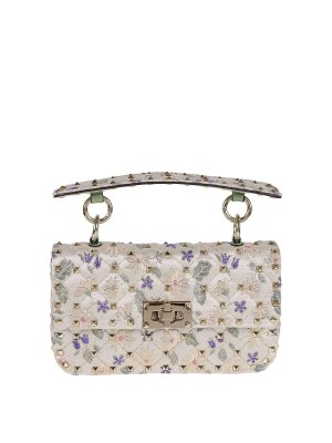 VALENTINO GARAVANI: cross body bags - Small Shoulder Bag Rockstud Spike