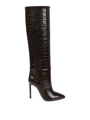 Moschino Brick Boots - Brown - Women | MA26054G1NMG0208