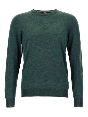 BARBA: Pull col rond - Pull Col Rond - Vert