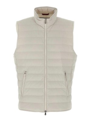 BRUNELLO CUCINELLI: Gilets tricot - Gilet - Beige