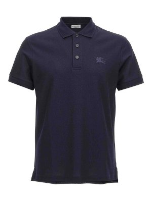 BURBERRY: Poloshirts - Poloshirt - Blau
