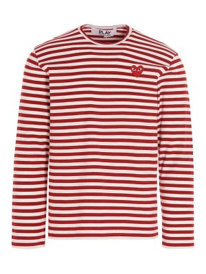 Comme des Garçons Play: Camisetas - Camiseta - Rojo