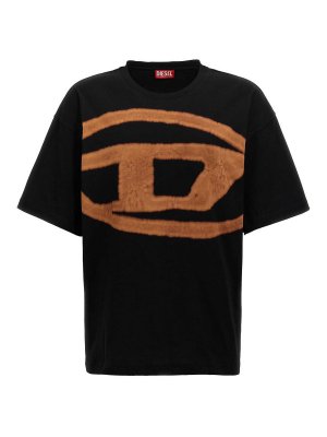 DIESEL: T-shirts - T-Shirt - Noir