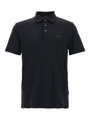 Hugo Boss: Poloshirts - Poloshirt - Schwarz