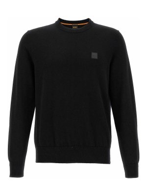 Hugo Boss: Pull col rond - Pull Col Rond - Noir