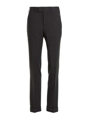 PT TORINO: Pantalones casual - Pantalón Casual - Gris