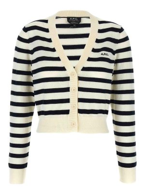 A.P.C.: Cardigans - Cardigan - Blau