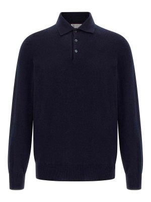 BRUNELLO CUCINELLI: Poloshirts - Poloshirt - Blau