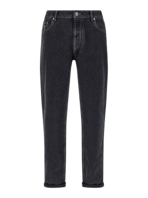 BRUNELLO CUCINELLI: Bootcut - Bootcut Jeans - Grau