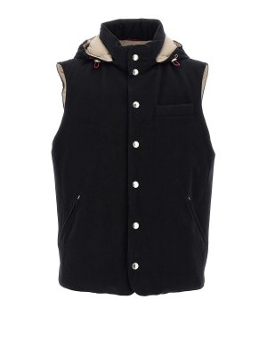 BRUNELLO CUCINELLI: ベスト - ベスト - 黒