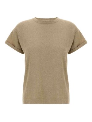 BRUNELLO CUCINELLI: Camisetas - Camiseta - Beis