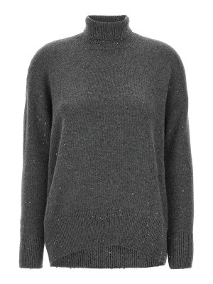 BRUNELLO CUCINELLI: cardigans - Sequin Sweater