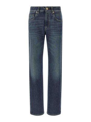 BRUNELLO CUCINELLI: Jeans évasés - Jean Bootcut - Bleu