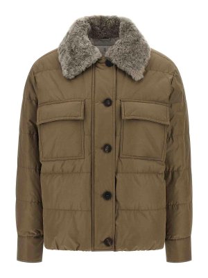 BRUNELLO CUCINELLI: padded jackets - Monile Sherling Down Jacket