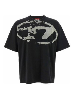 DIESEL: T-shirts - T-Shirt - Noir
