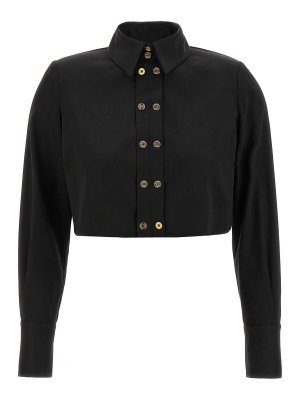 ELISABETTA FRANCHI: shirts - Cropped Shirt