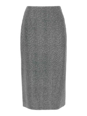 ERMANNO SCERVINO: gonne al ginocchio  e longuette - Gonna di strass