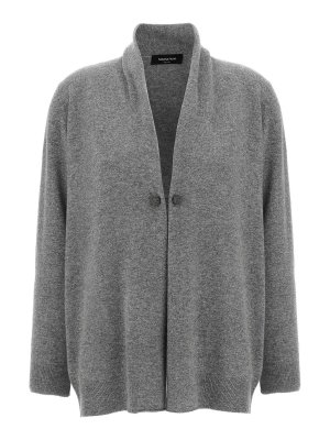 FABIANA FILIPPI: cardigans - Jewel Brooch Cardigan